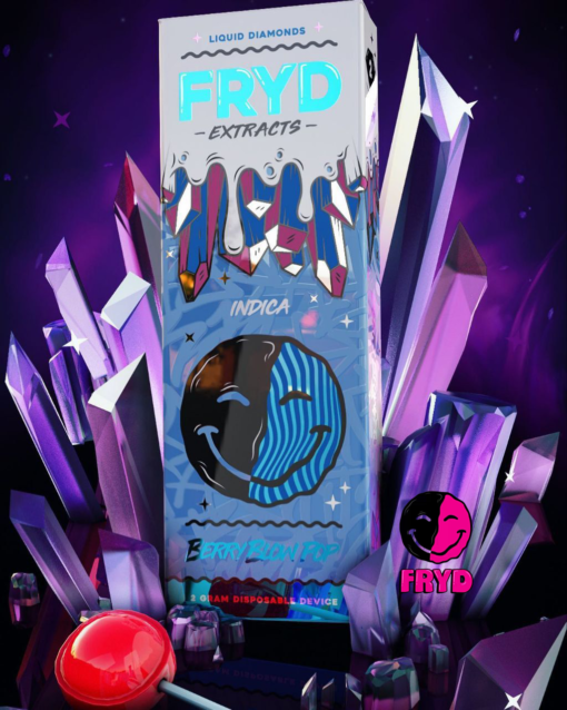 Berry Blow Pop Fryd Carts