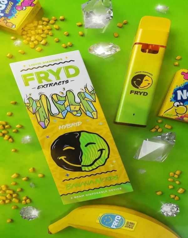 Fryd Disposable Banana Nerdz