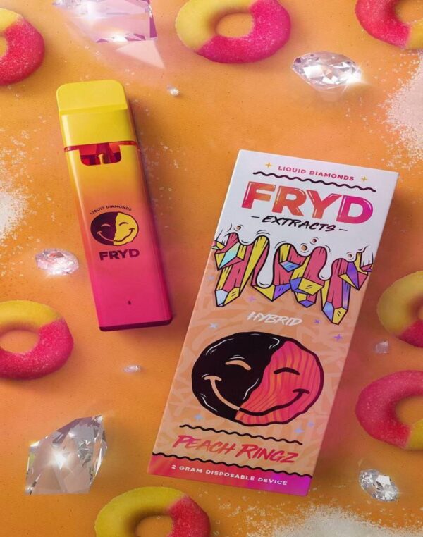 Fryd Disposable Peach Ringz Liquid Diamonds